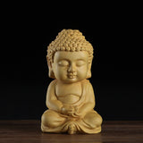 Statuette Bouddha <br> En Bois
