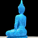 Statue Bouddha <br> Bleu