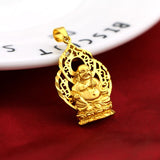 Pendentif Bouddha <br> Or 24k
